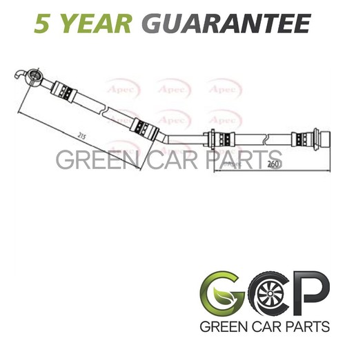 Brake hose front - brake,