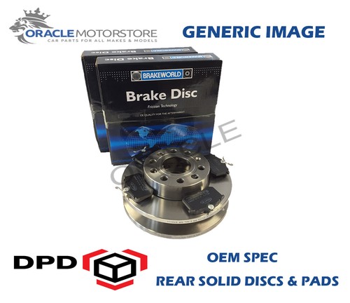 Oem spec rear - discs, pads