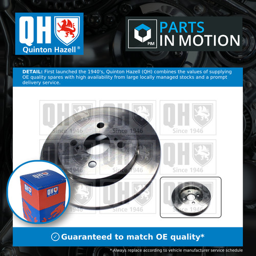 Brake discs pair solid - 2x,