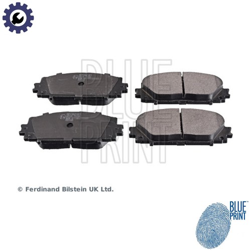Brake pad set disc - set,