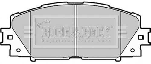 Borg beck bbp1987 brake pad - &,