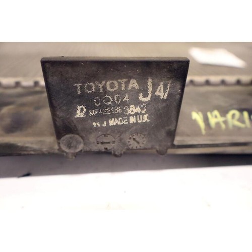 Radiator toyota yaris - toyota,