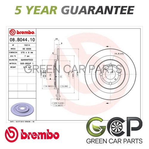 Brembo rear brake discs - brake,