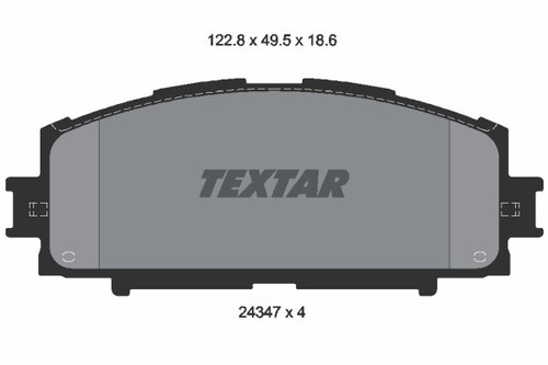 Brake pad set disc - brake,