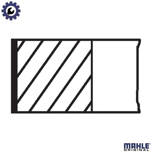 Piston ring kit - 4x,