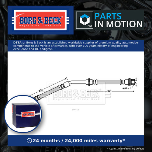 Brake hose fits toyota - hose,
