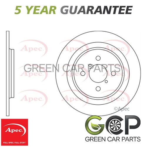 Apec rear brake disc - rear,